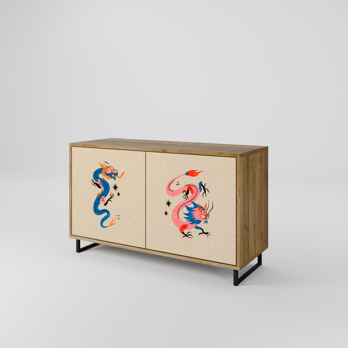 MYTHOLOGICAL CREATURES Μπουφές 2-θυρών