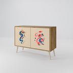 MYTHOLOGICAL CREATURES 2-Door Sideboard