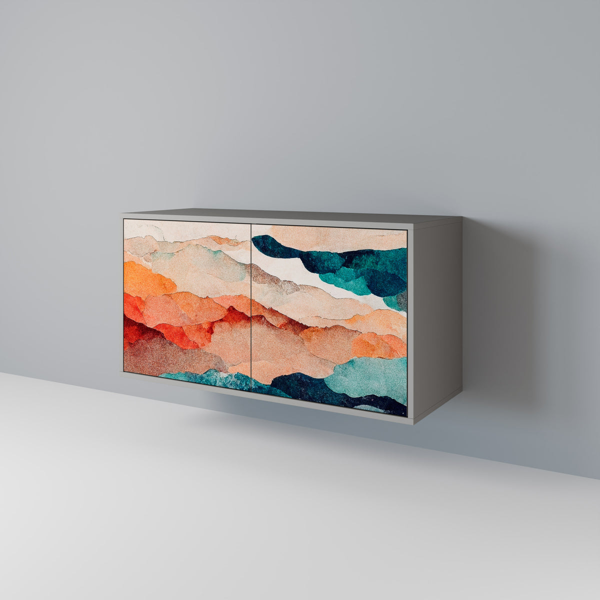 ABSTRACT LANDSCAPE Μπουφές 2-θυρών