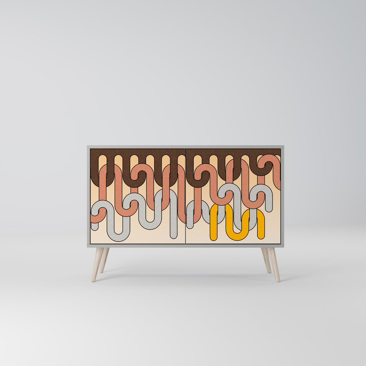 COLORFUL STRINGS 2-Door Sideboard