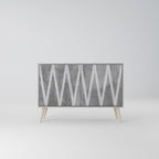 SOLID ZIG ZAG 2-Door Sideboard
