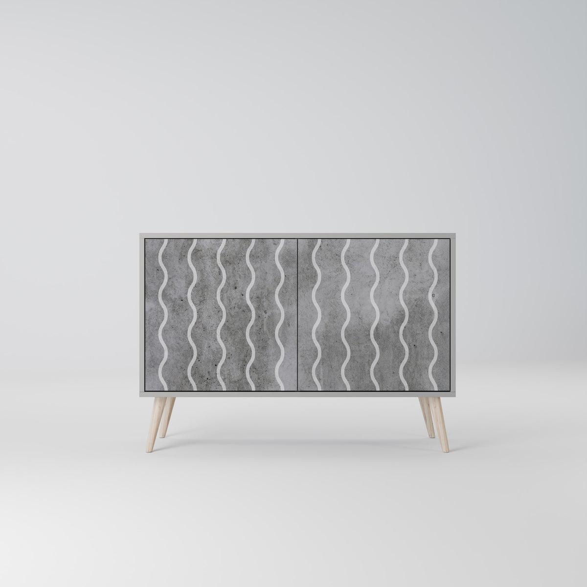 WAVES OF CONCRETE Μπουφές 2-θυρών