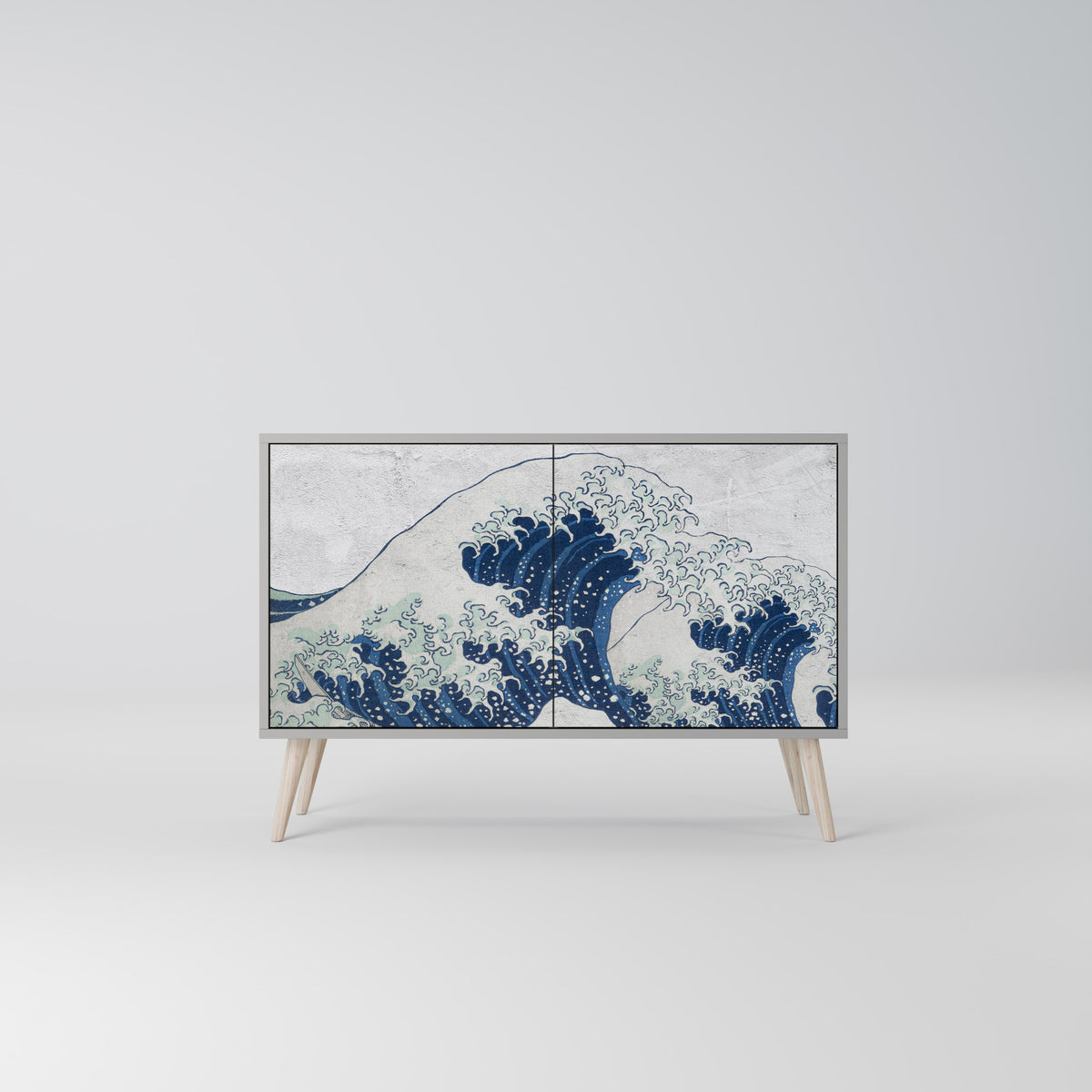 THE GREAT WAVE AT KANAGAWA Μπουφές 2-θυρών