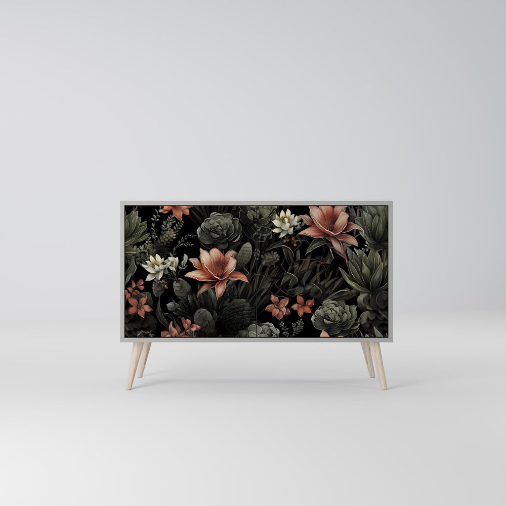 SECRET VERDURE 2-Door Sideboard in Grey Finish