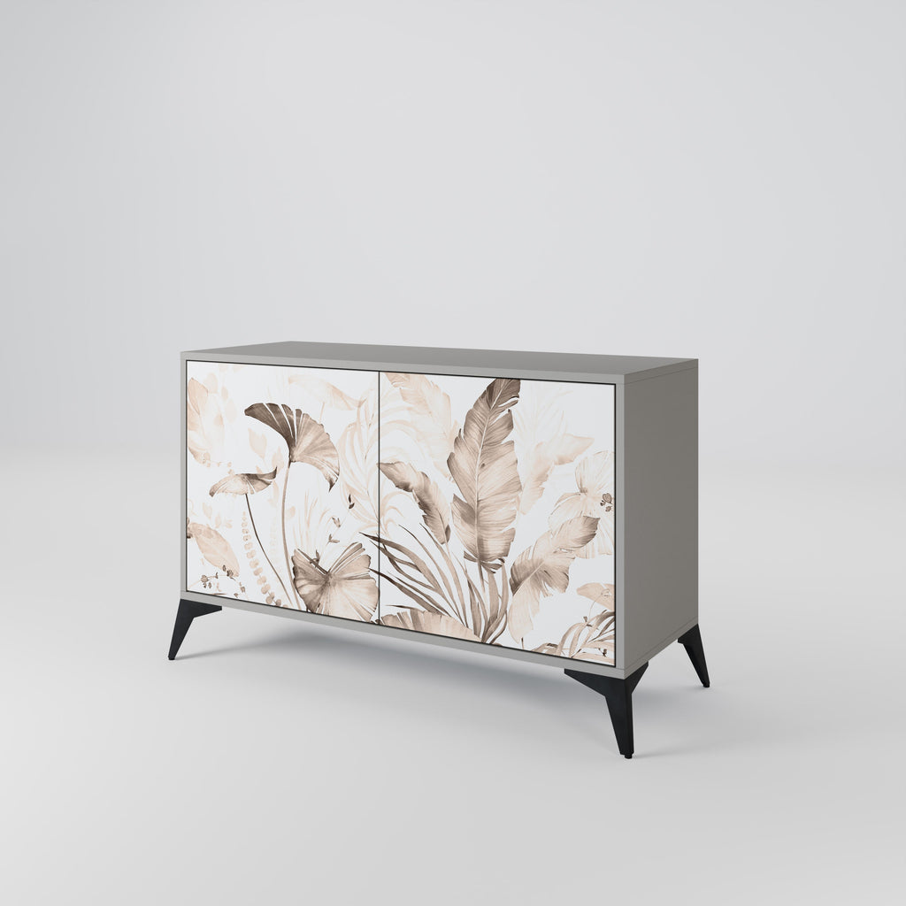 WILD TENDERNESS 2-Door Sideboard in Grey Finish