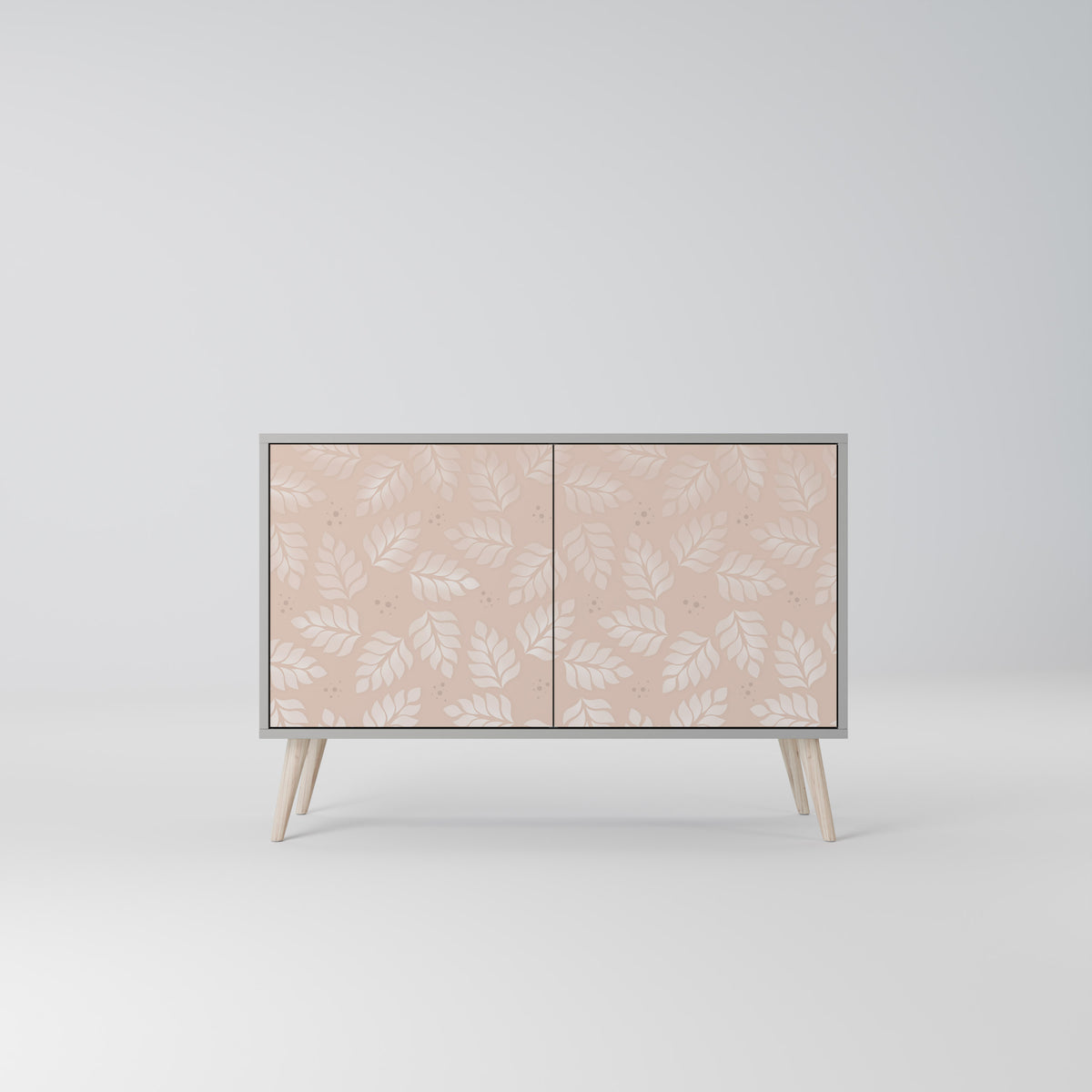 LEAVES ON BEIGE Μπουφές 2-θυρών