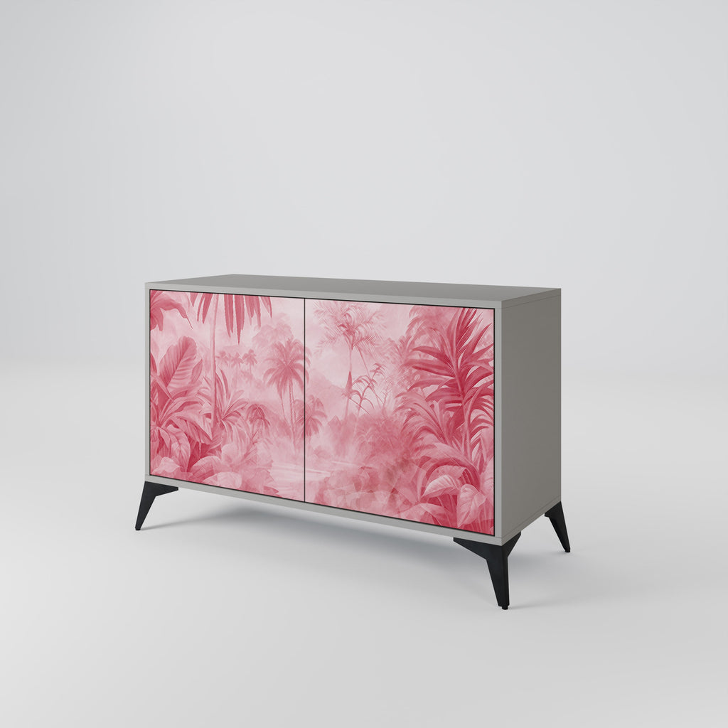Μπουφές SWEET TROPICS με 2 πόρτες σε γκρι φινίρισμα