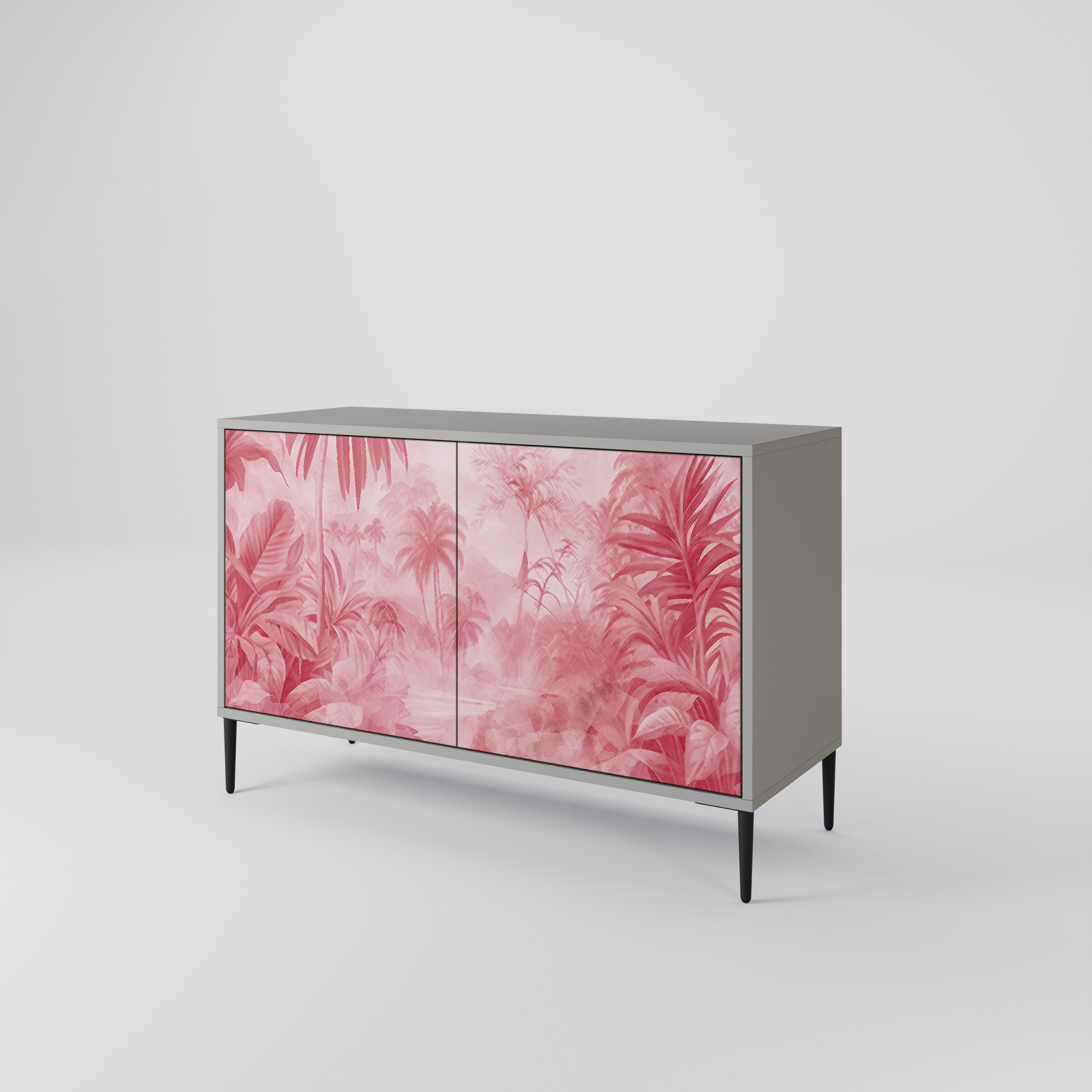 Μπουφές SWEET TROPICS με 2 πόρτες σε γκρι φινίρισμα