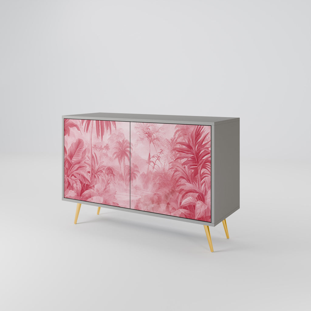 Μπουφές SWEET TROPICS με 2 πόρτες σε γκρι φινίρισμα