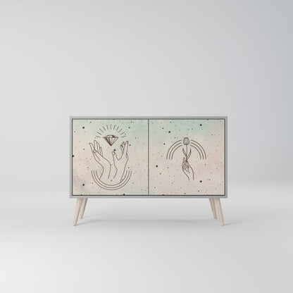 DELICATE BEAUTY Μπουφές 2-θυρών