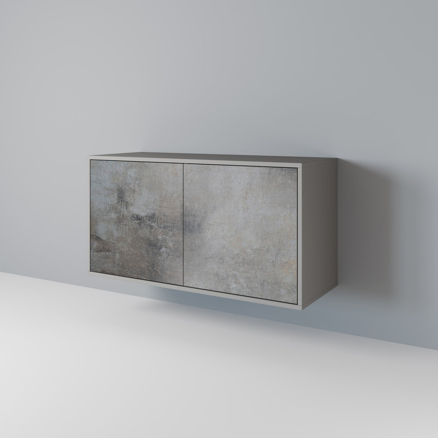CONCRETE WALL Μπουφές 2-θυρών