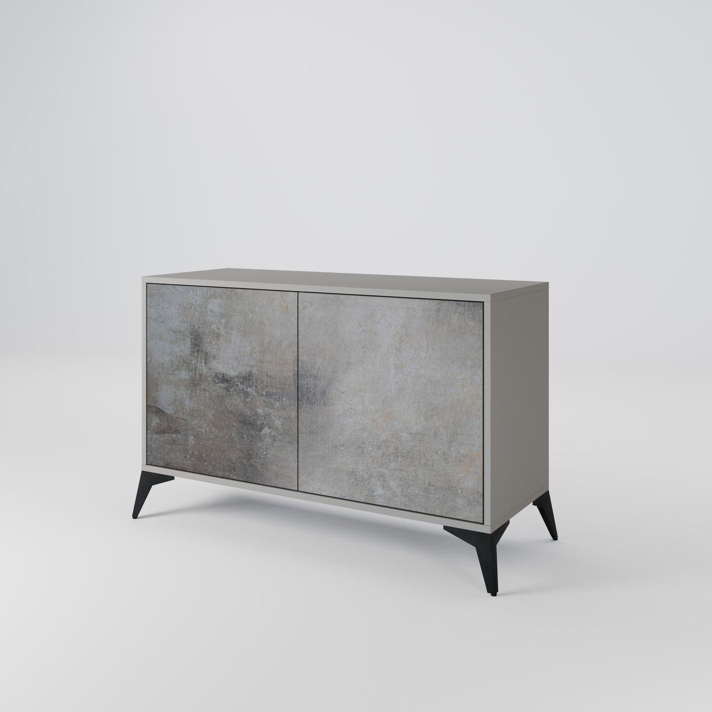 CONCRETE WALL Μπουφές 2-θυρών
