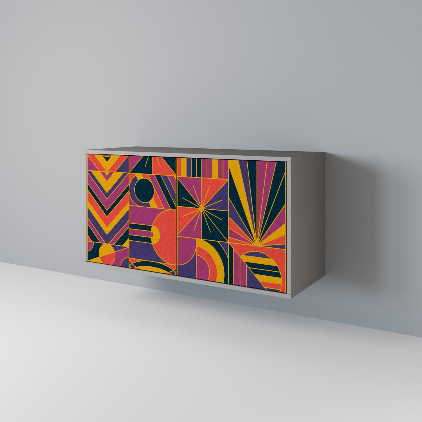 ELECTRIC PATTERNS Μπουφές 2-θυρών