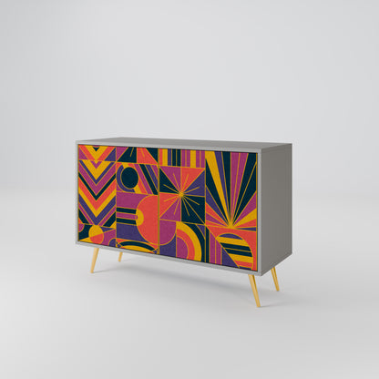 ELECTRIC PATTERNS Μπουφές 2-θυρών
