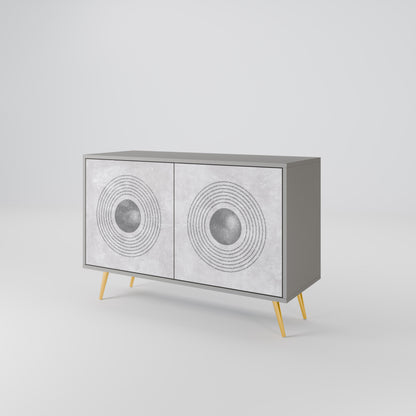SOLID CIRCLES Μπουφές 2-θυρών
