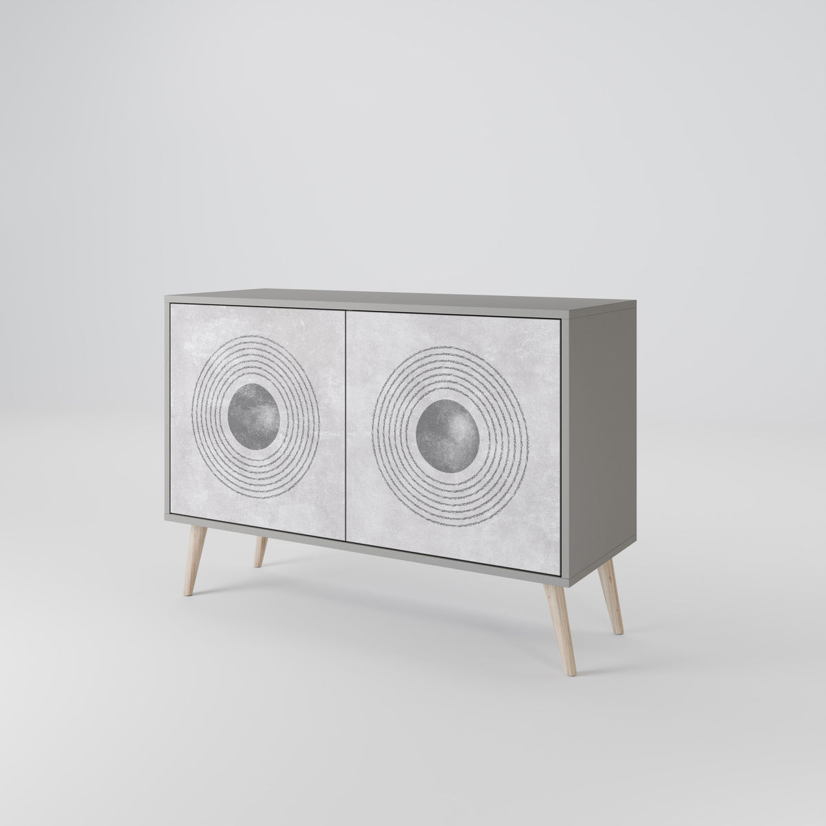 SOLID CIRCLES Μπουφές 2-θυρών