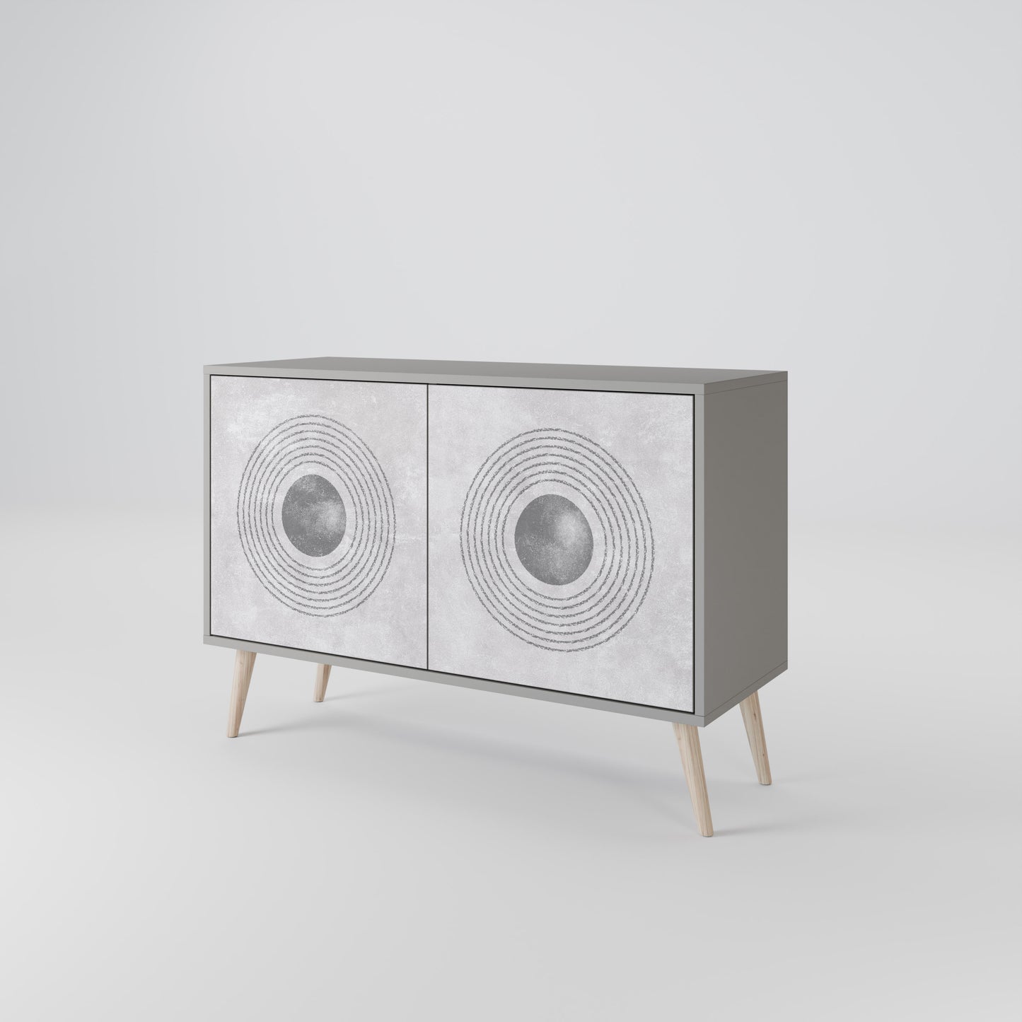 SOLID CIRCLES Μπουφές 2-θυρών
