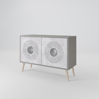 SOLID CIRCLES Μπουφές 2-θυρών