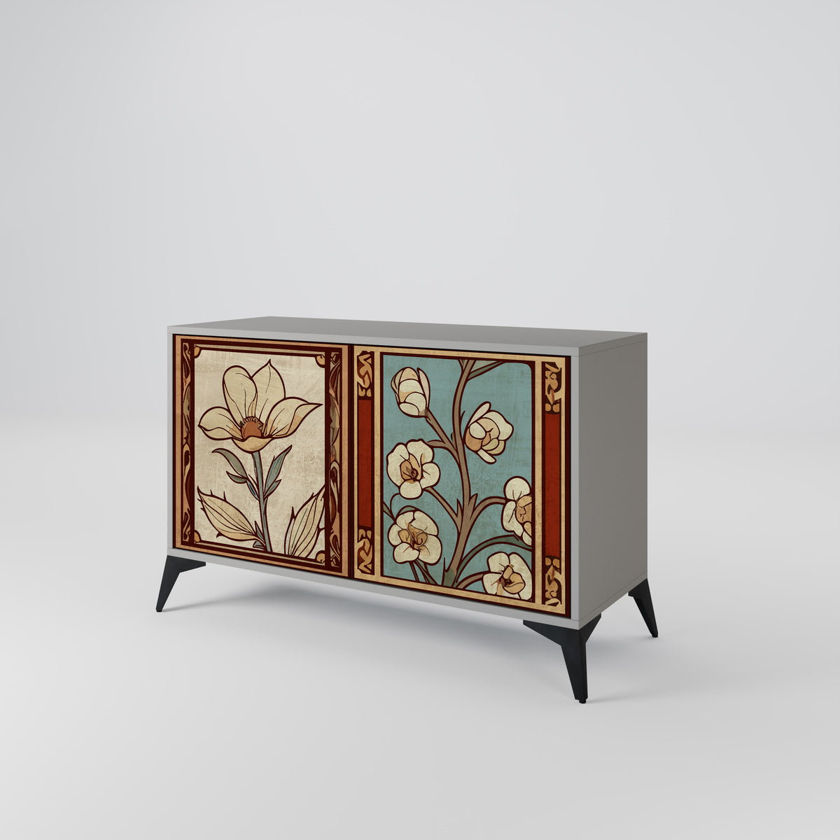 TIMELESS FLORA Μπουφές 2-θυρών