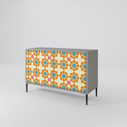 FLORAL DECOR Μπουφές 2-θυρών