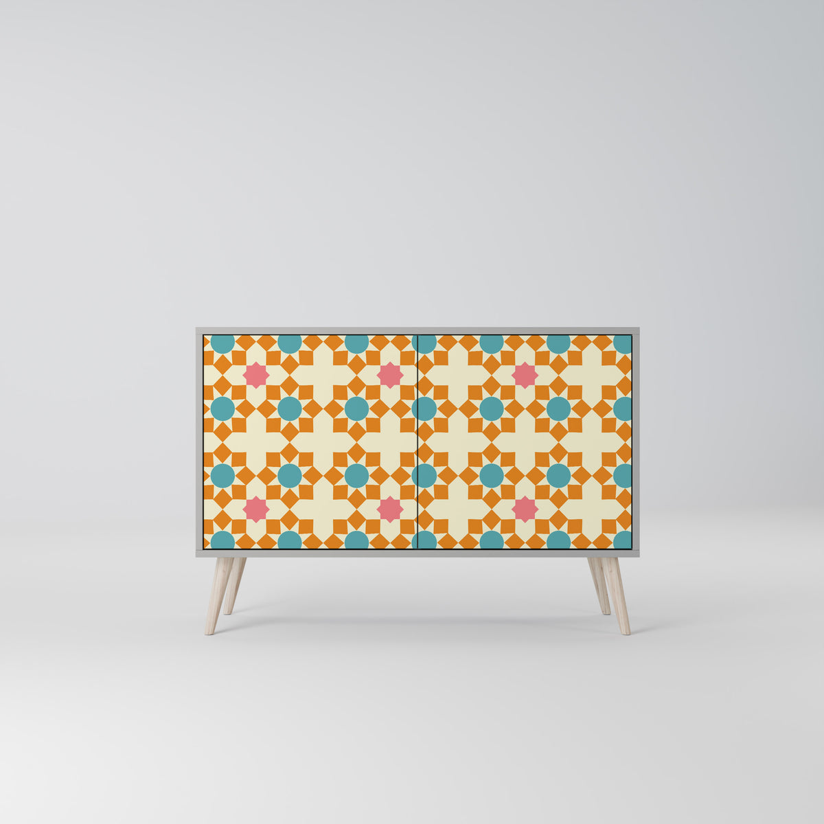 FLORAL DECOR Μπουφές 2-θυρών