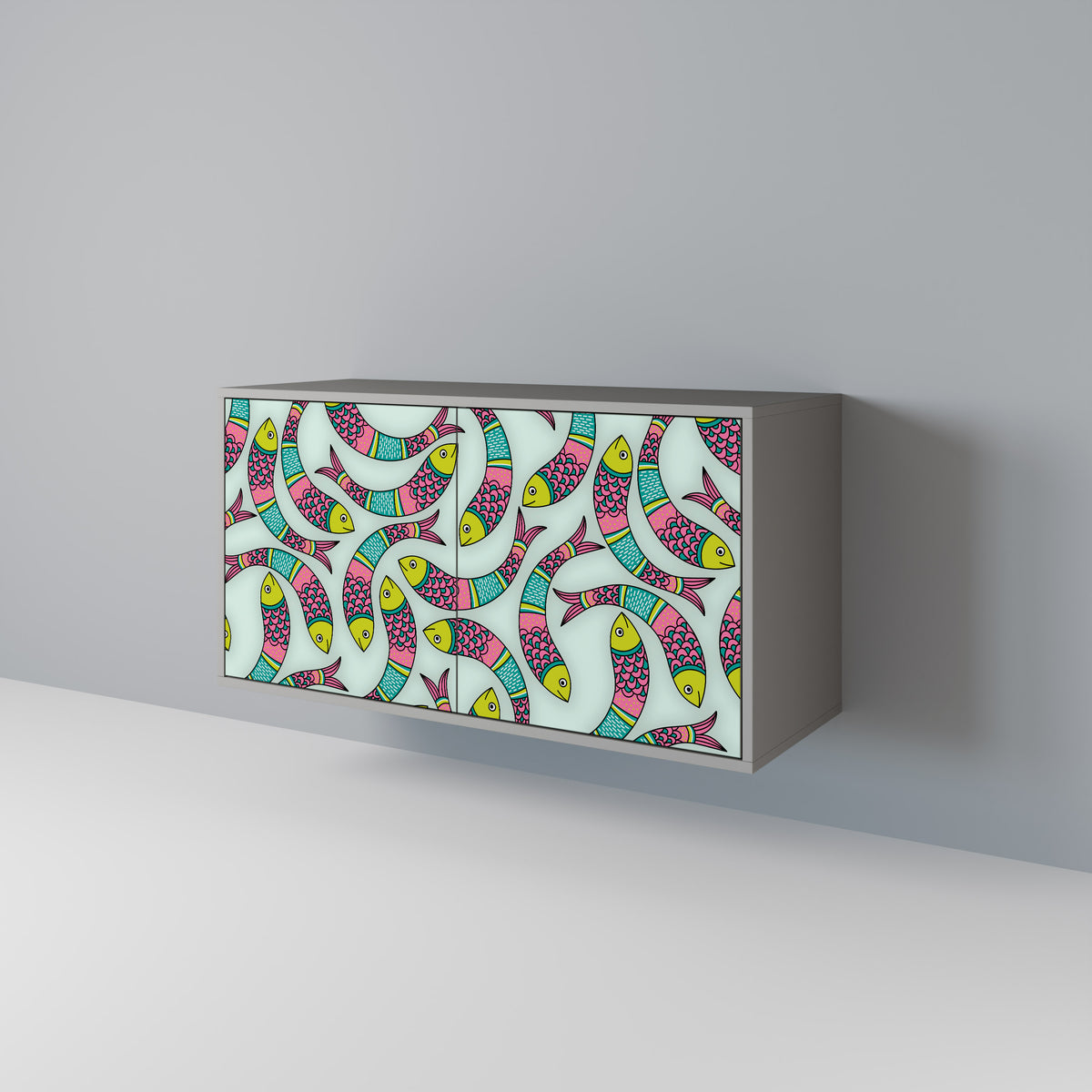 INDIAN FISH Μπουφές 2-θυρών