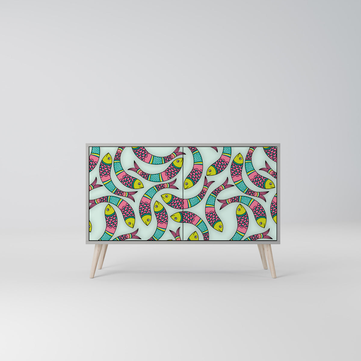 INDIAN FISH Μπουφές 2-θυρών