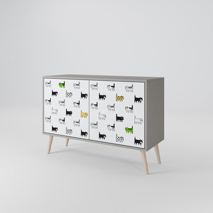 CATS COMPILATION 2-Door Sideboard