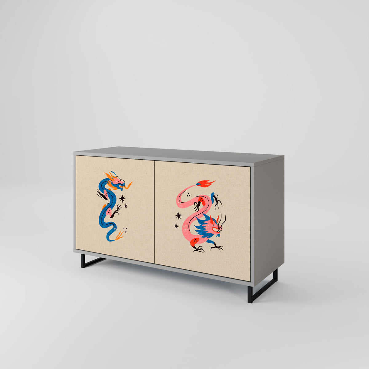 MYTHOLOGICAL CREATURES Μπουφές 2-θυρών