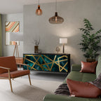 THE LABYRINTH OF GOLD 3-Door Sideboard