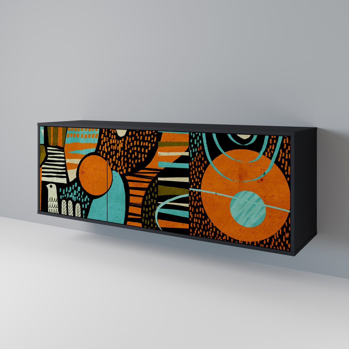 GEODE GLIMMER Μπουφές 3-θυρών