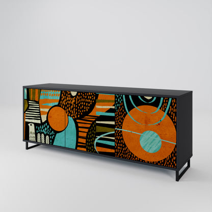 GEODE GLIMMER 3-Door Sideboard
