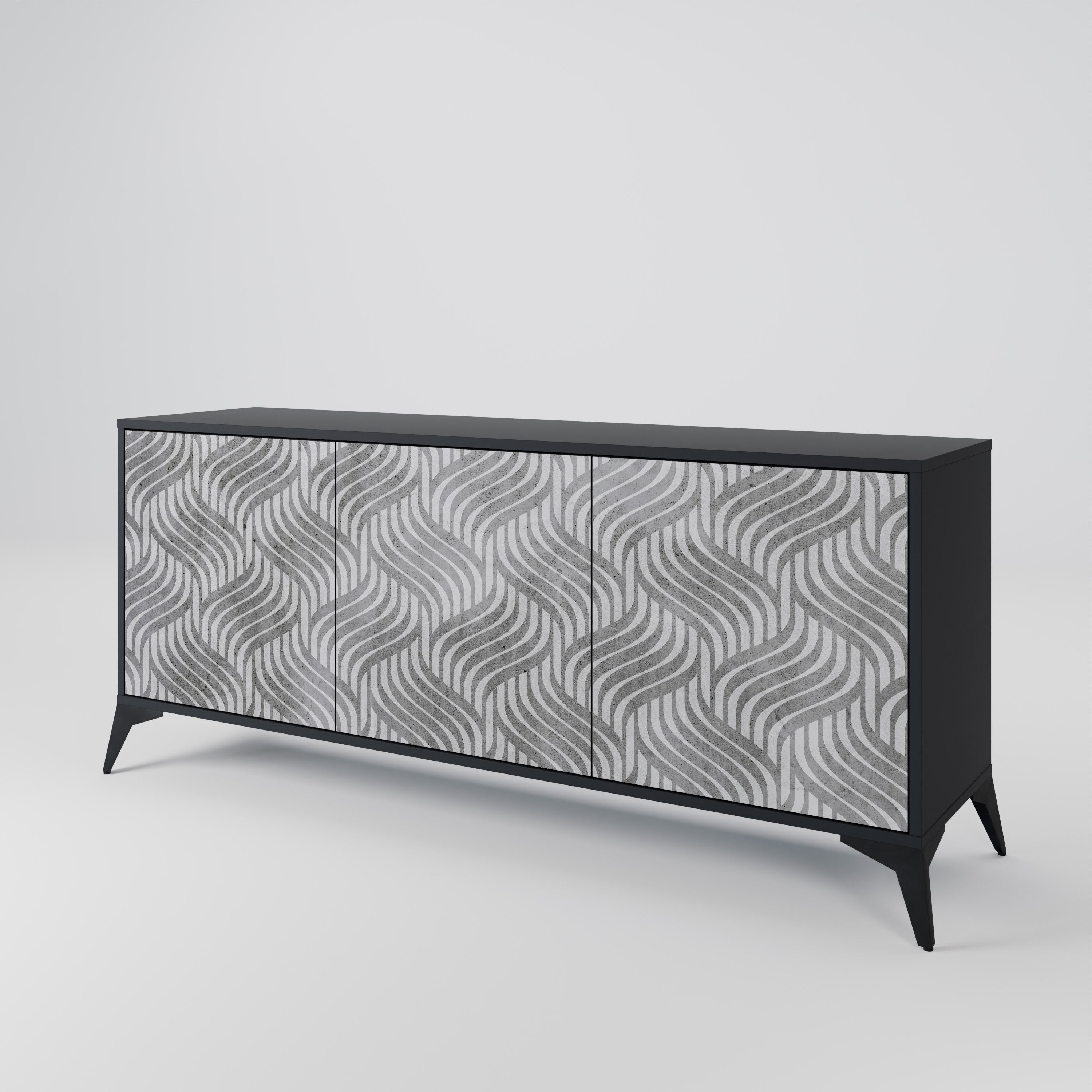 CONCRETE MOVEMENT 3-Door Sideboard