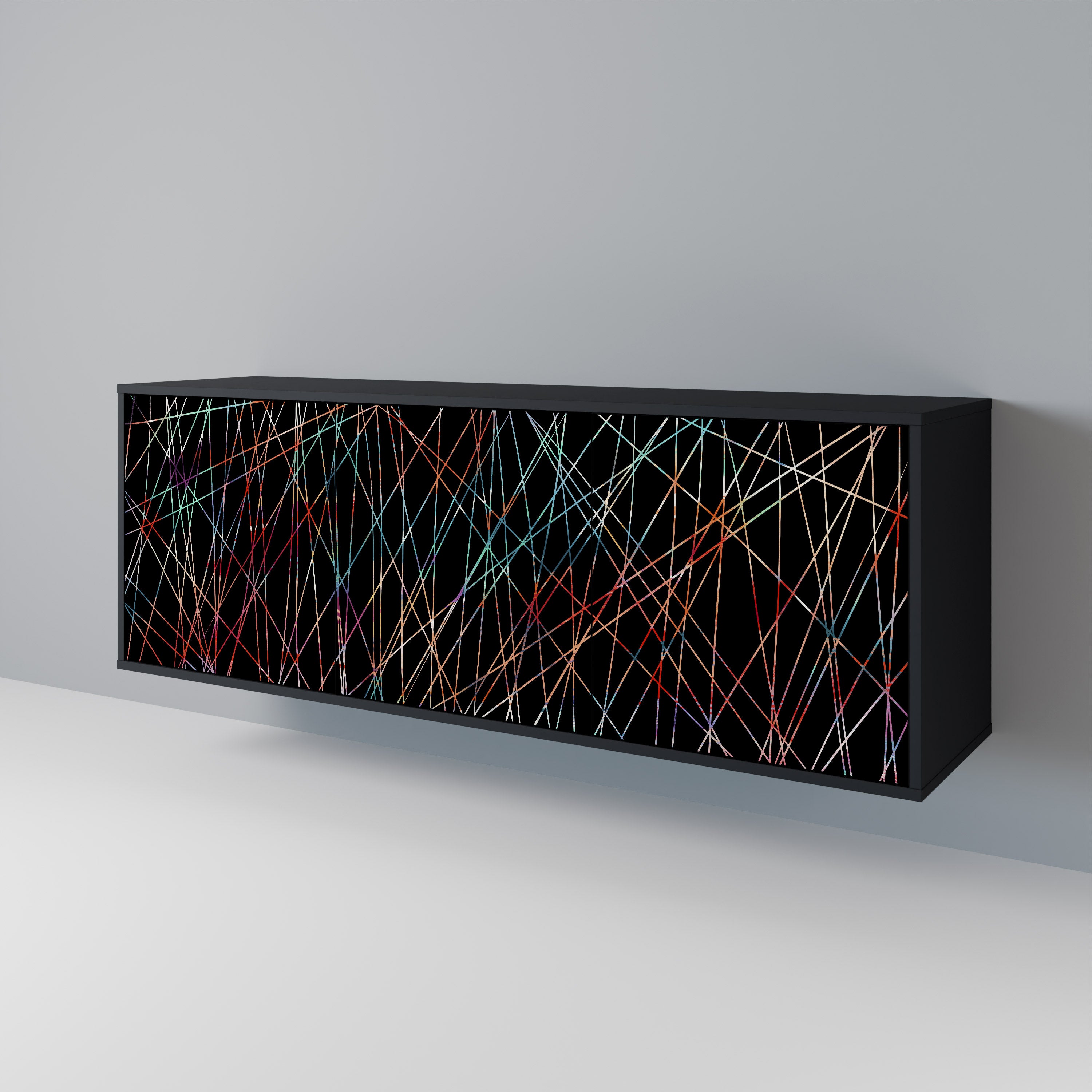 LUMINOUS SNARE 3-Door Sideboard