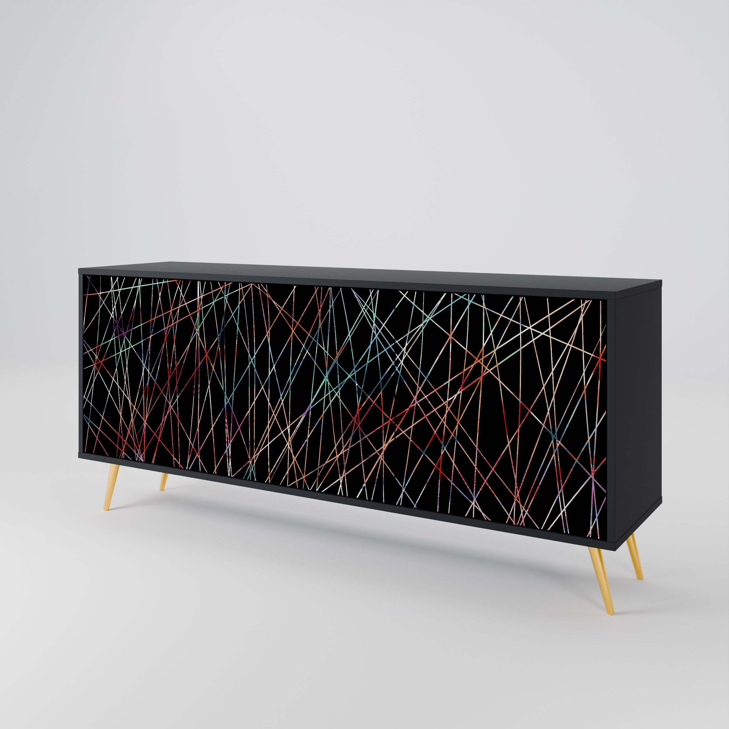 LUMINOUS SNARE 3-Door Sideboard