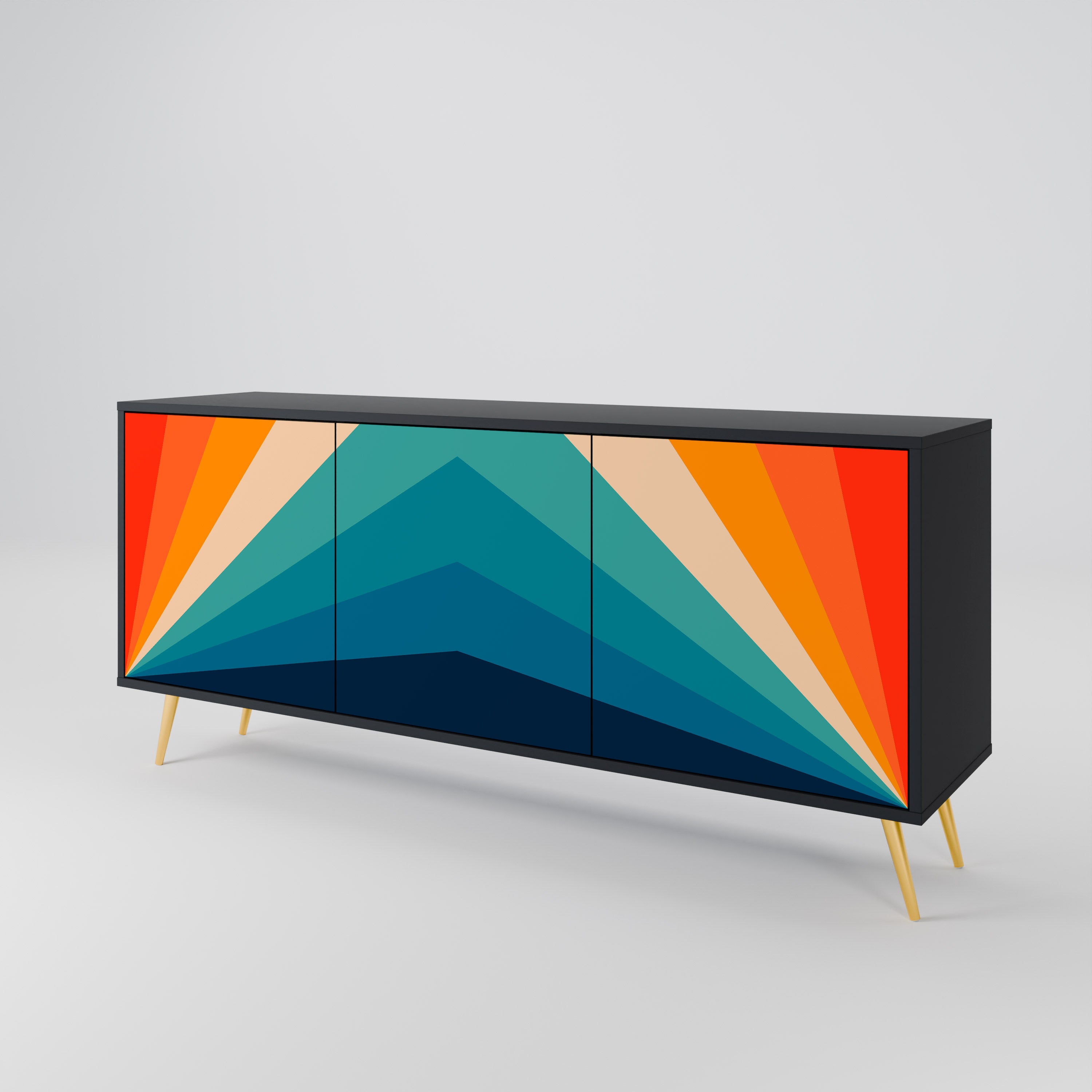 PRISM CONCUSSION 3-Door Sideboard