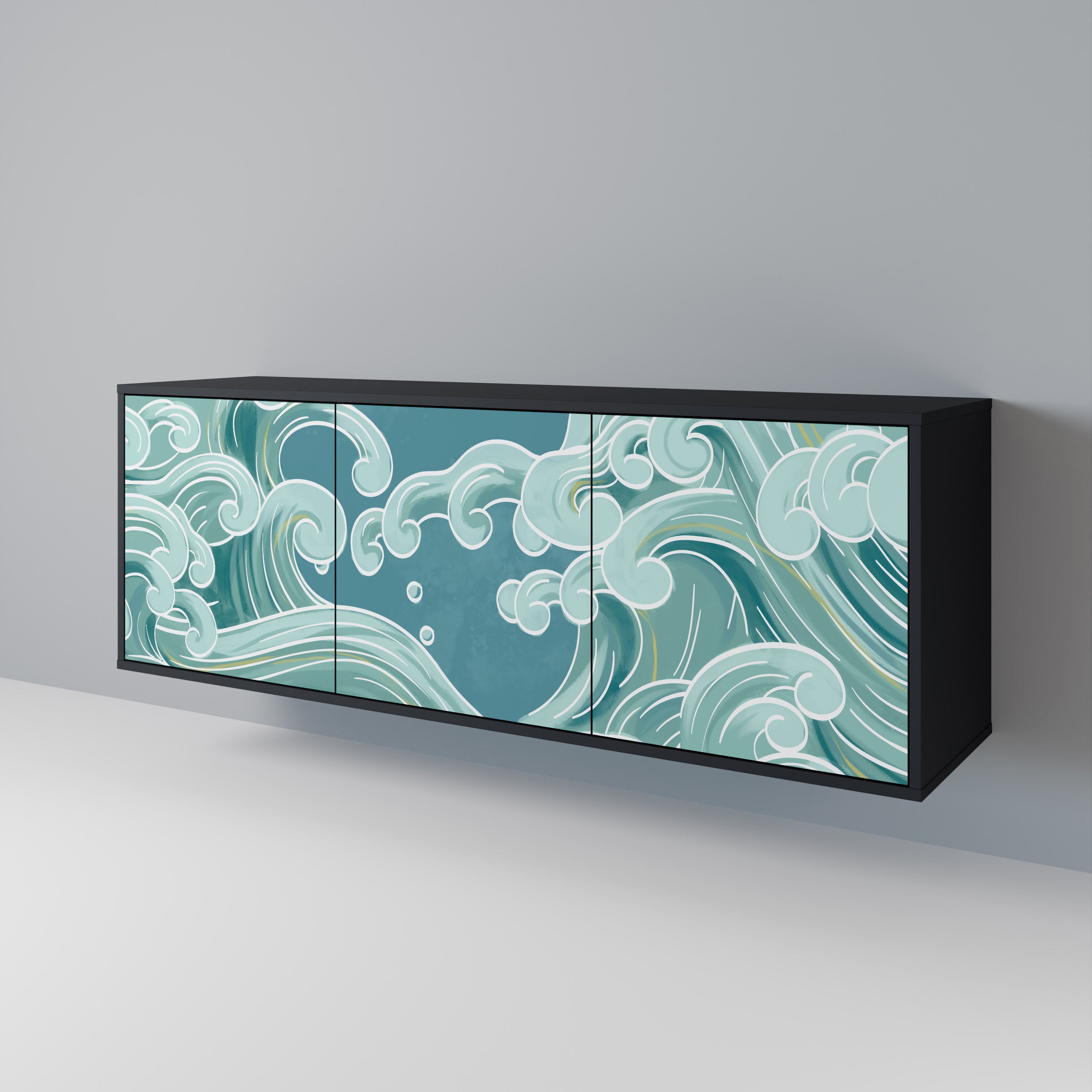 ASIAN SWAY 3-Door Sideboard