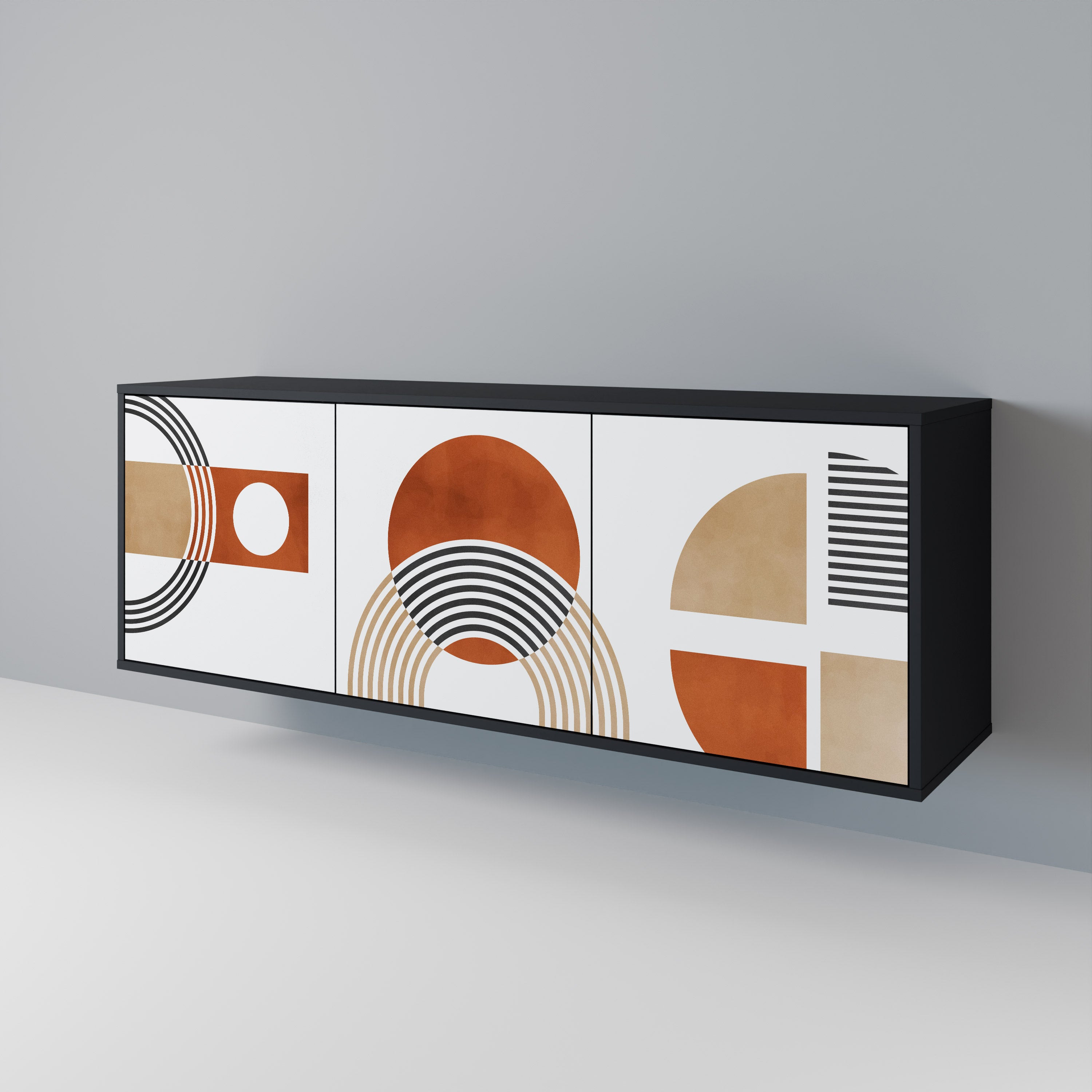 CIRCLE RHYTM 3-Door Sideboard