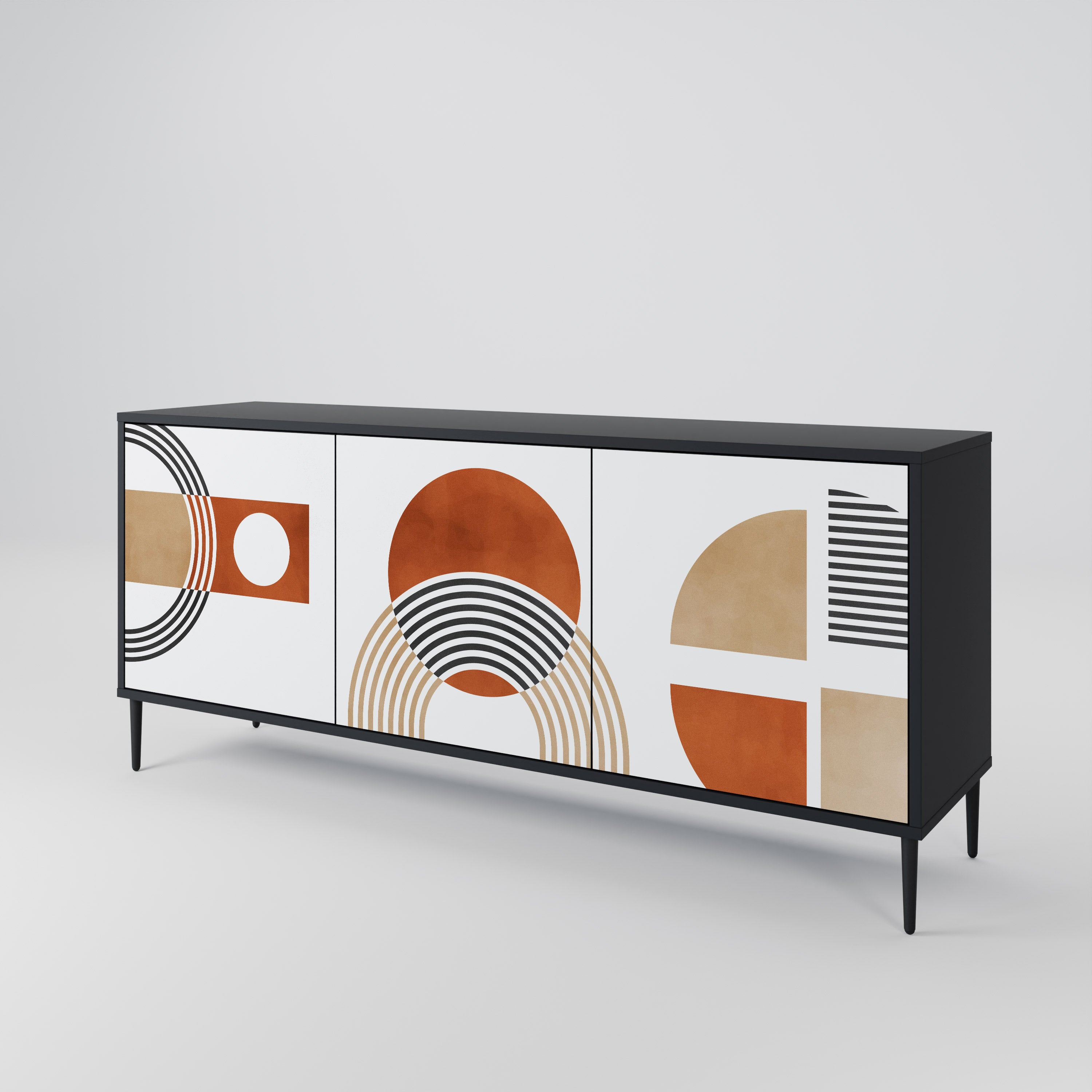CIRCLE RHYTM 3-Door Sideboard