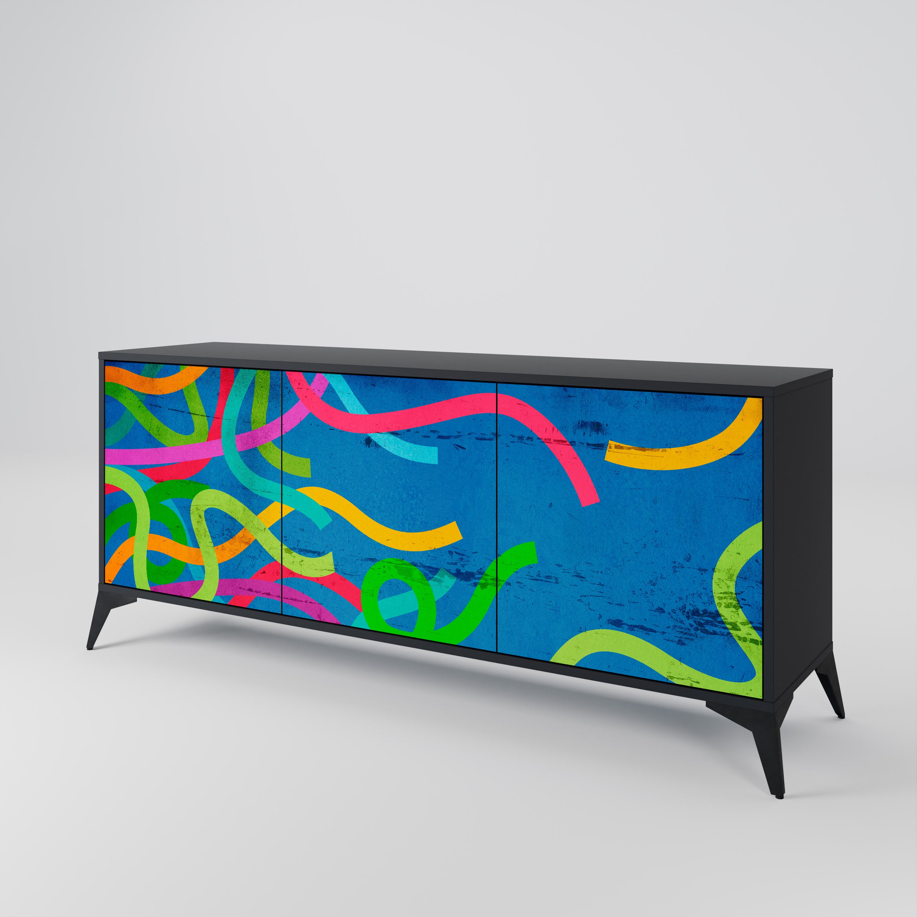 STREAMER TANGLE 3-Door Sideboard