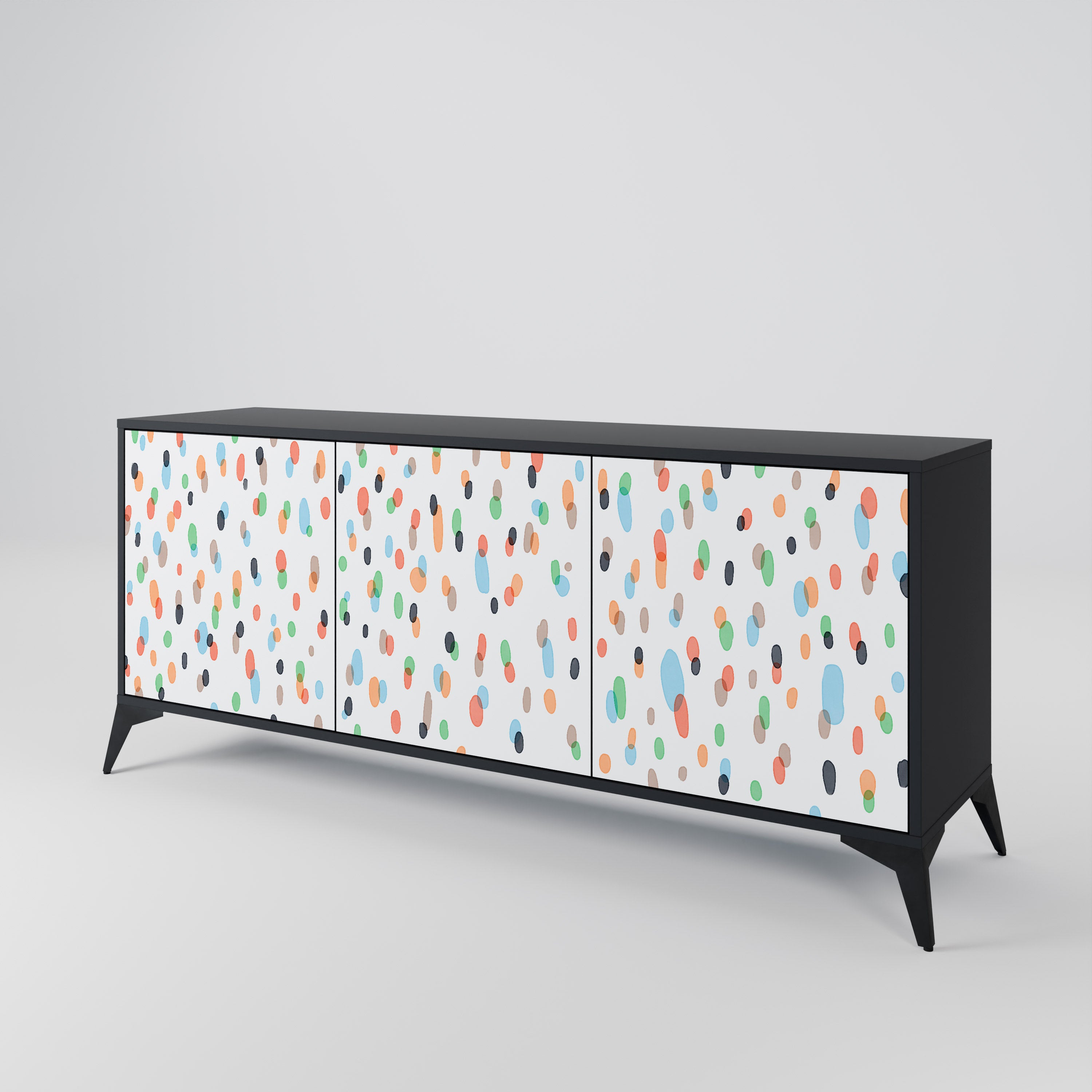 ENERGETIC SPOTS 3-Door Sideboard