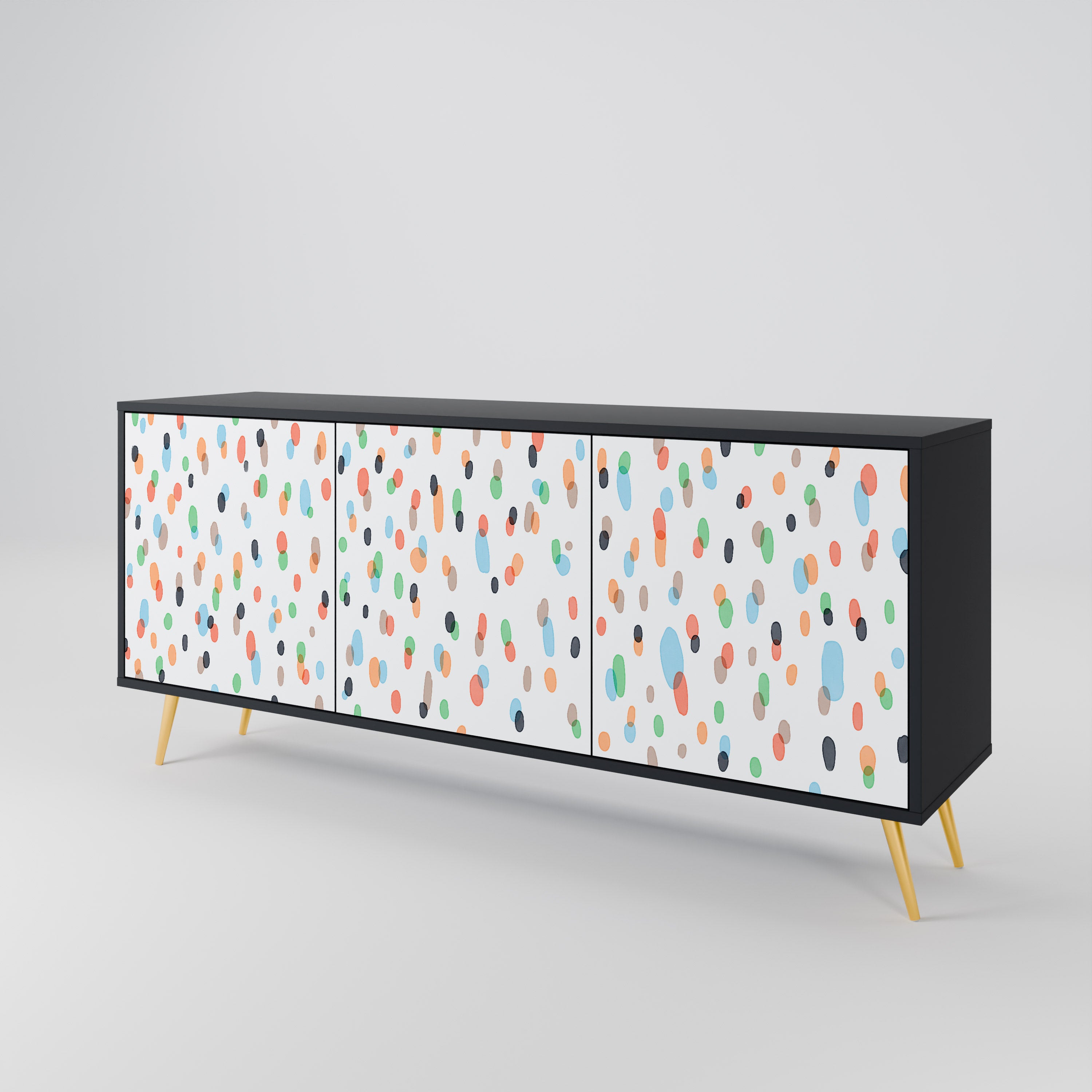 ENERGETIC SPOTS 3-Door Sideboard