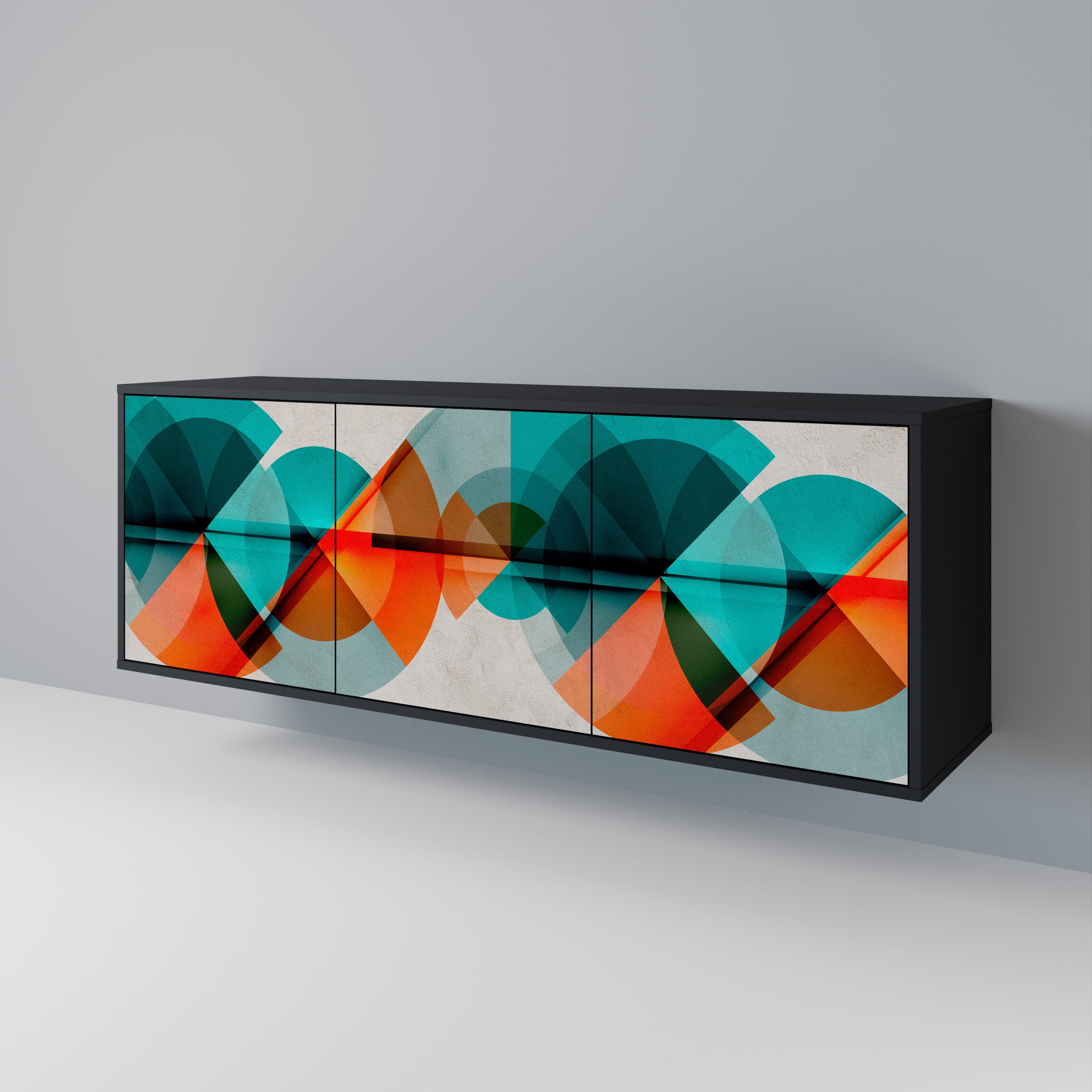 CIRCULAR RHAPSODY 3-Door Sideboard