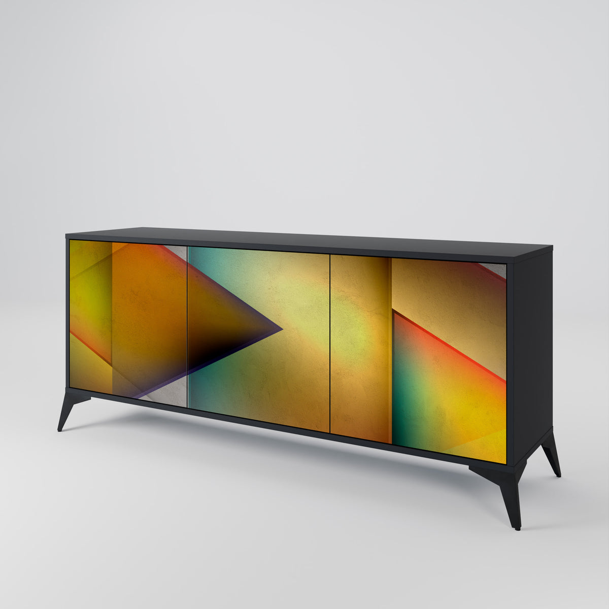 PIERCING SHARPNESS 3-Door Sideboard
