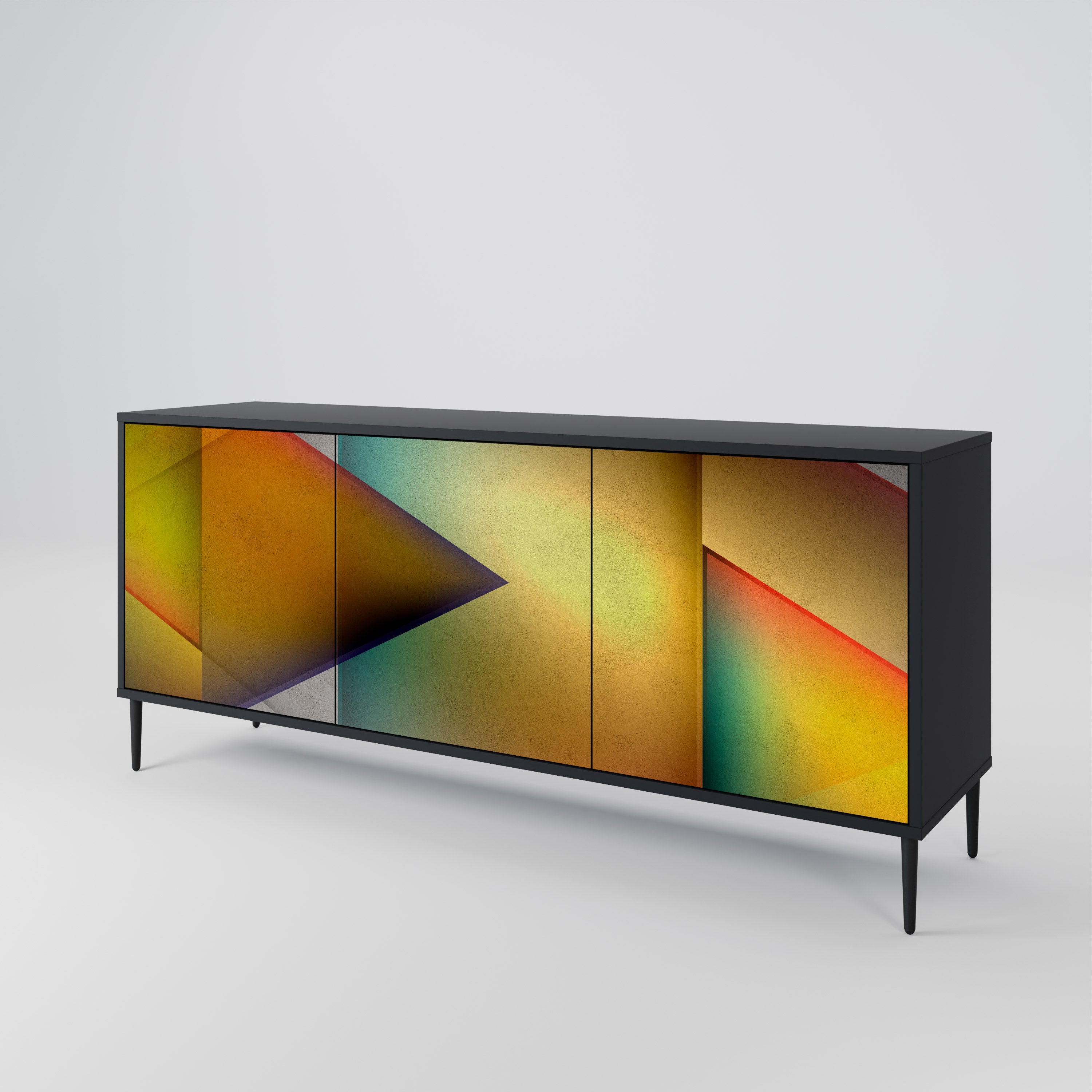 PIERCING SHARPNESS 3-Door Sideboard