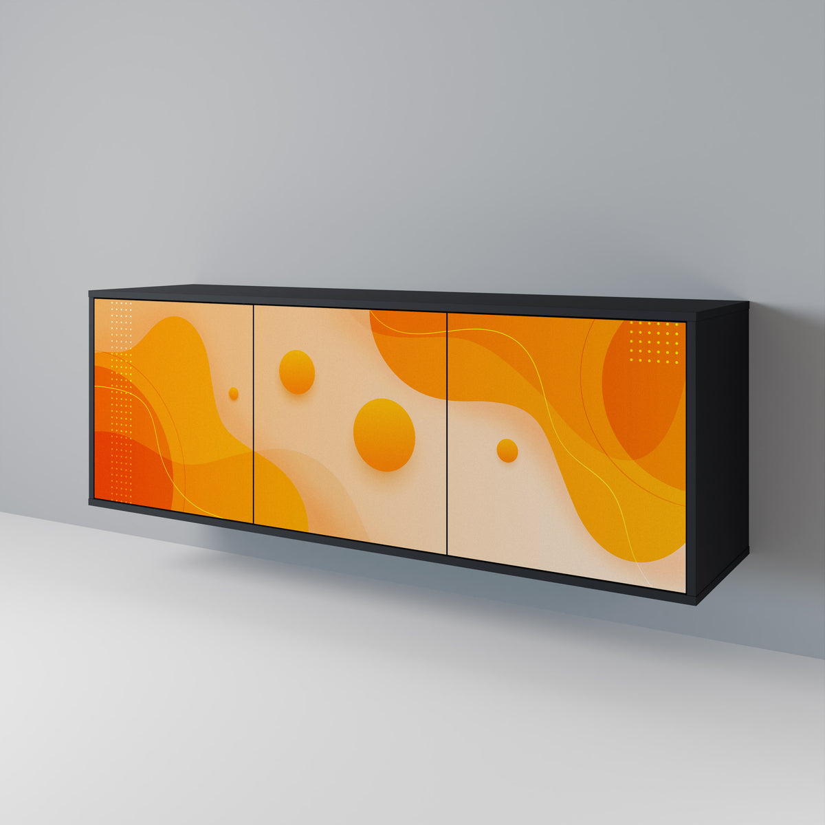 ORANGE ARRANGEMENT Μπουφές 3-θυρών