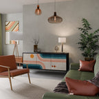 TWO HALVES 3-Door Sideboard