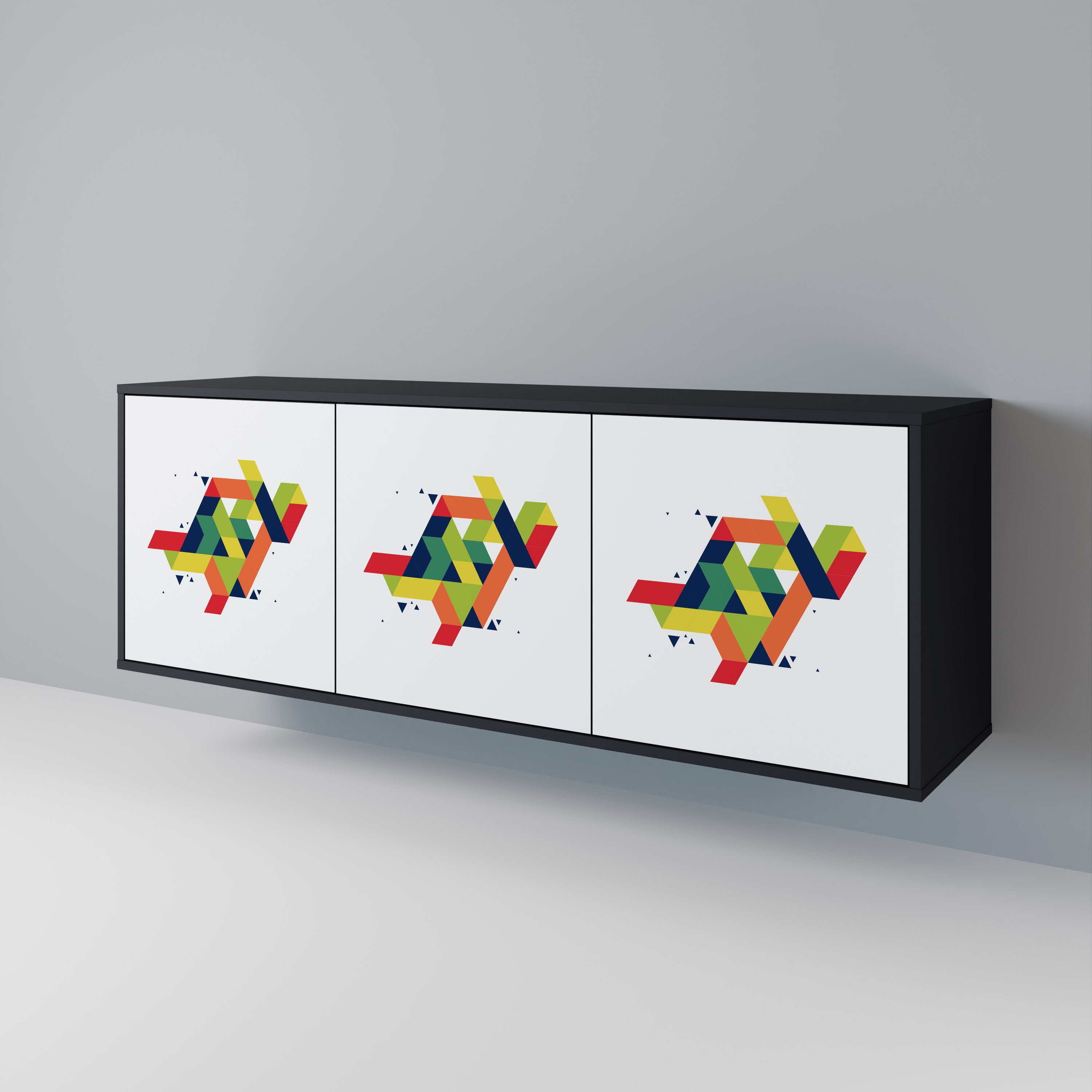 FUTURE SIGN Μπουφές 3-θυρών