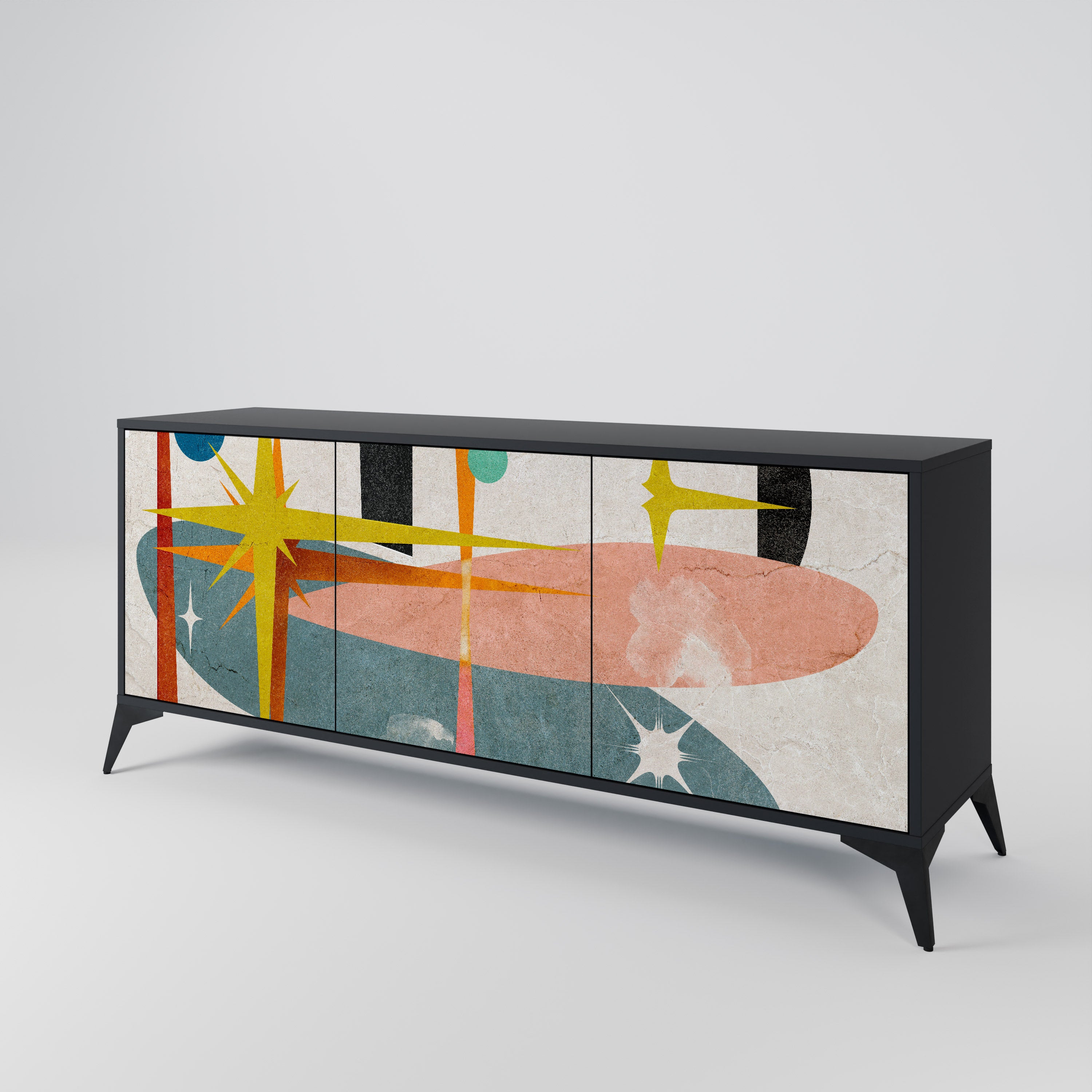 INTERSTELLAR VIBES Μπουφές 3-θυρών