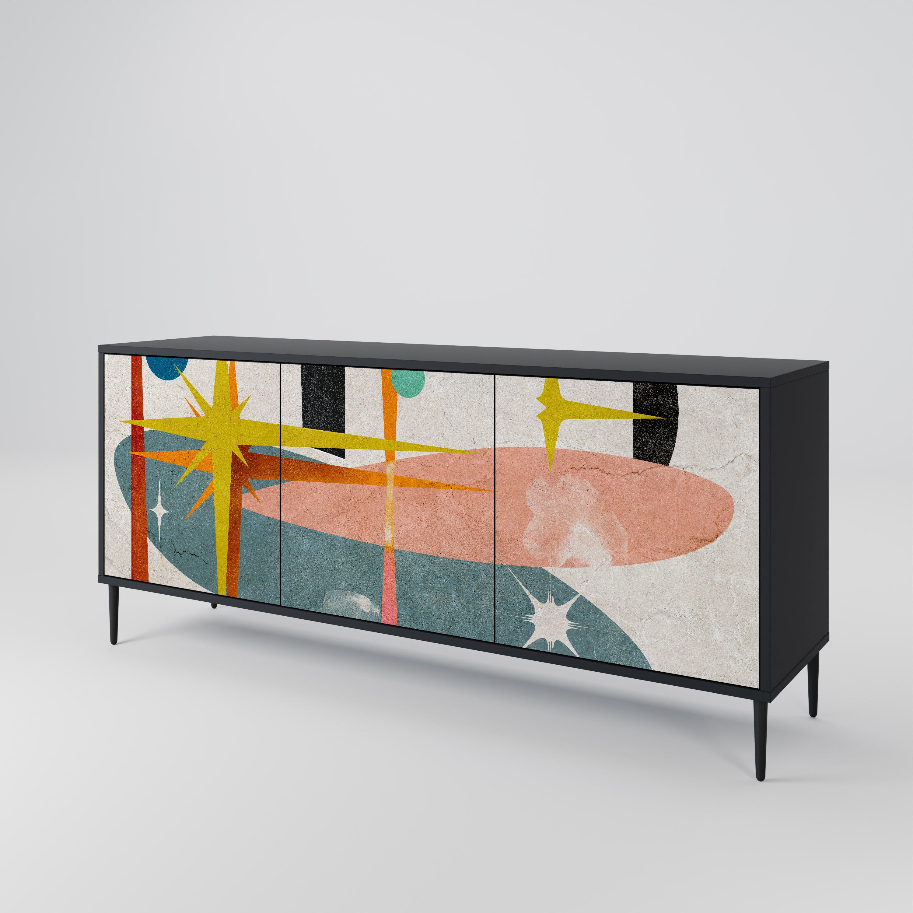 INTERSTELLAR VIBES Μπουφές 3-θυρών